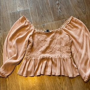 Off the shoulder top